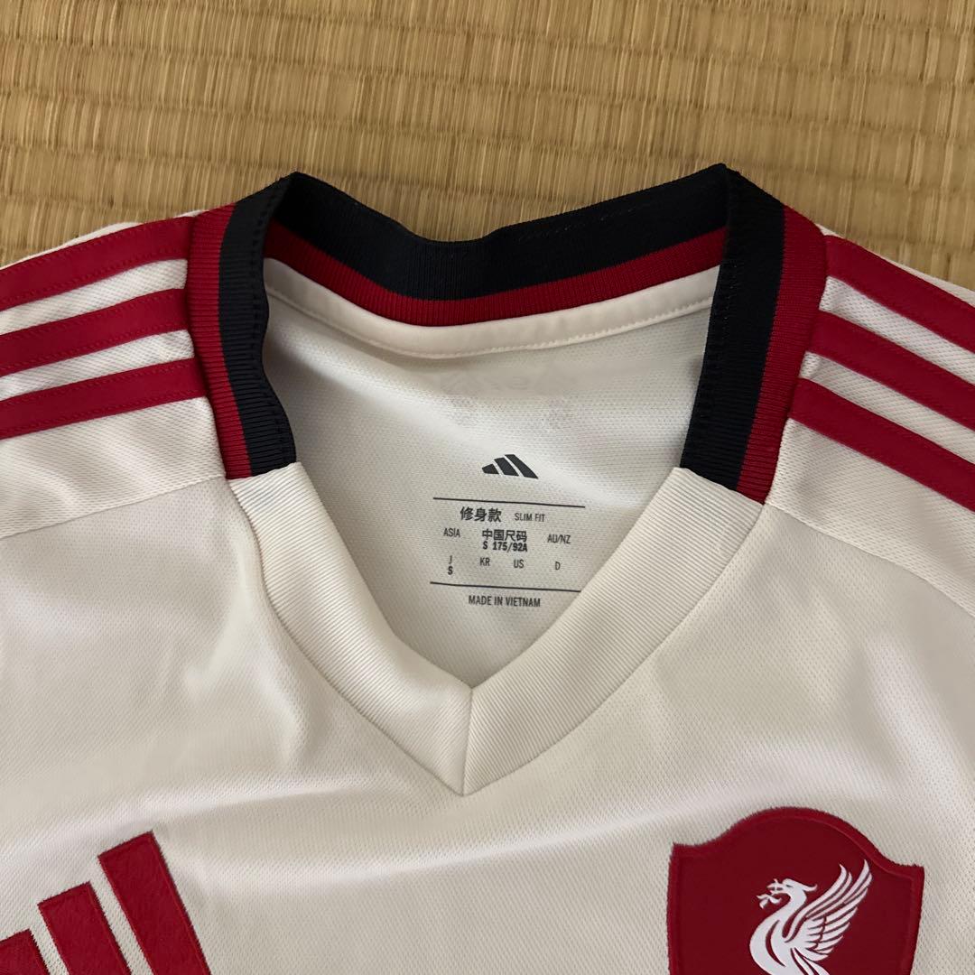 リヴァプールFCアウェイレフリカユニフォーム Sワンダーホワイト　半袖