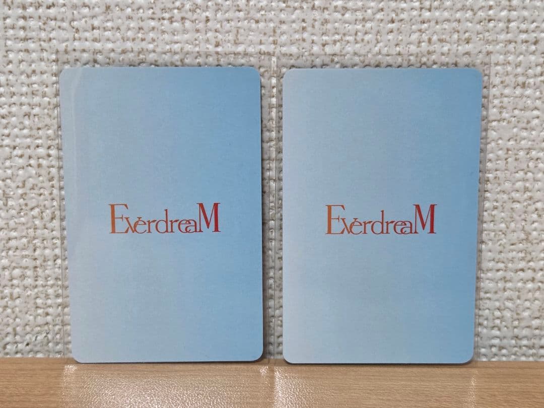 EverdreaM 君と見た景色 タワレコ トレカサイン会 特典 カード 2枚