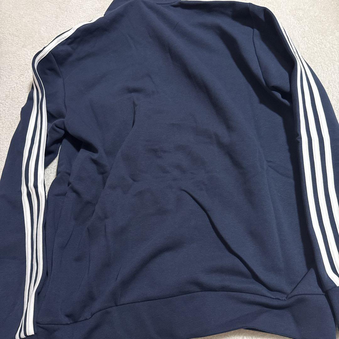 新品adidasメンズ長袖ジャージ上下セット ネイビーXLロングパンツ