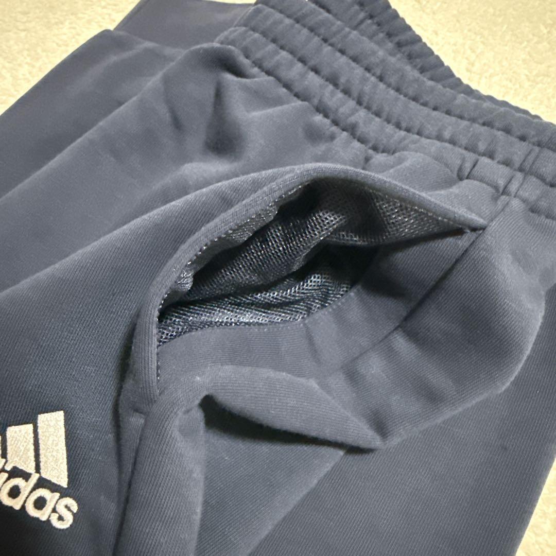 新品adidasメンズ長袖ジャージ上下セット ネイビーXLロングパンツ