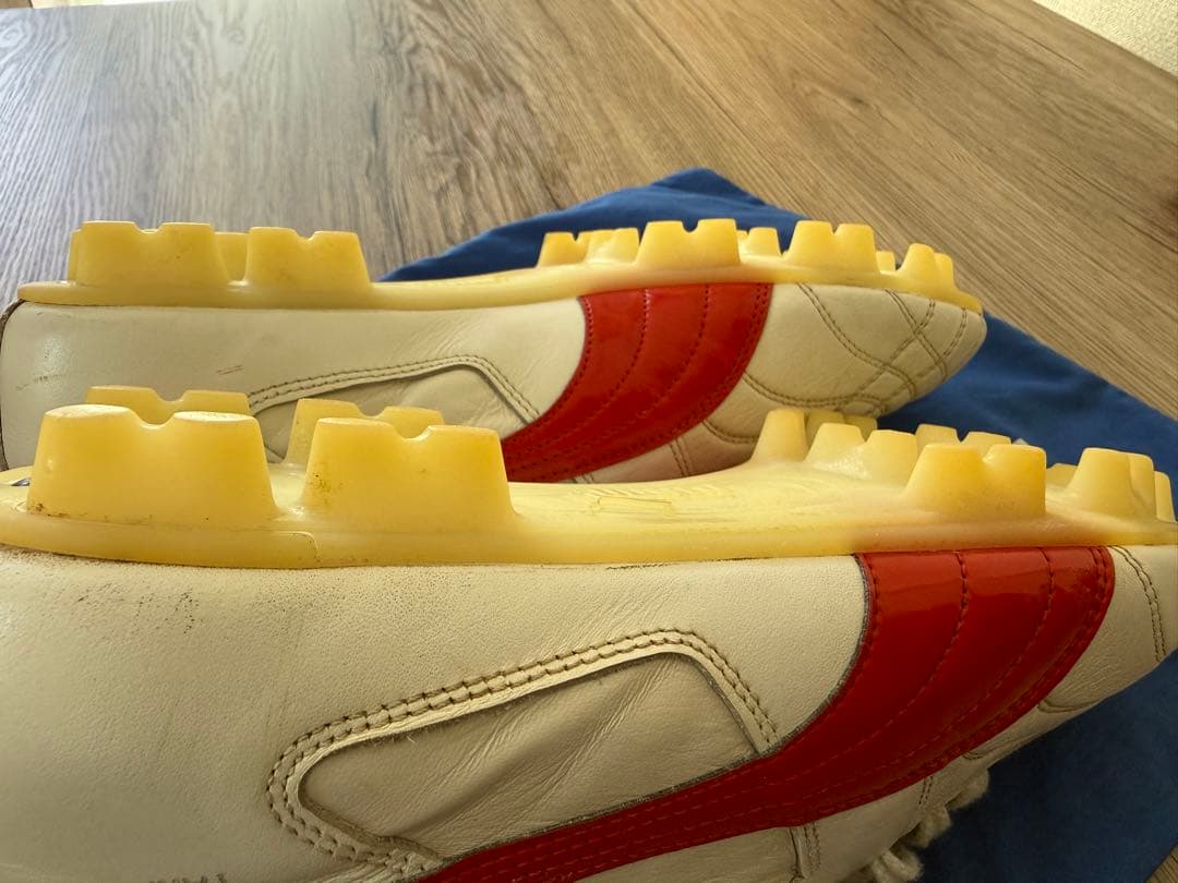 PUMA サッカーシューズ ホワイト/レッド