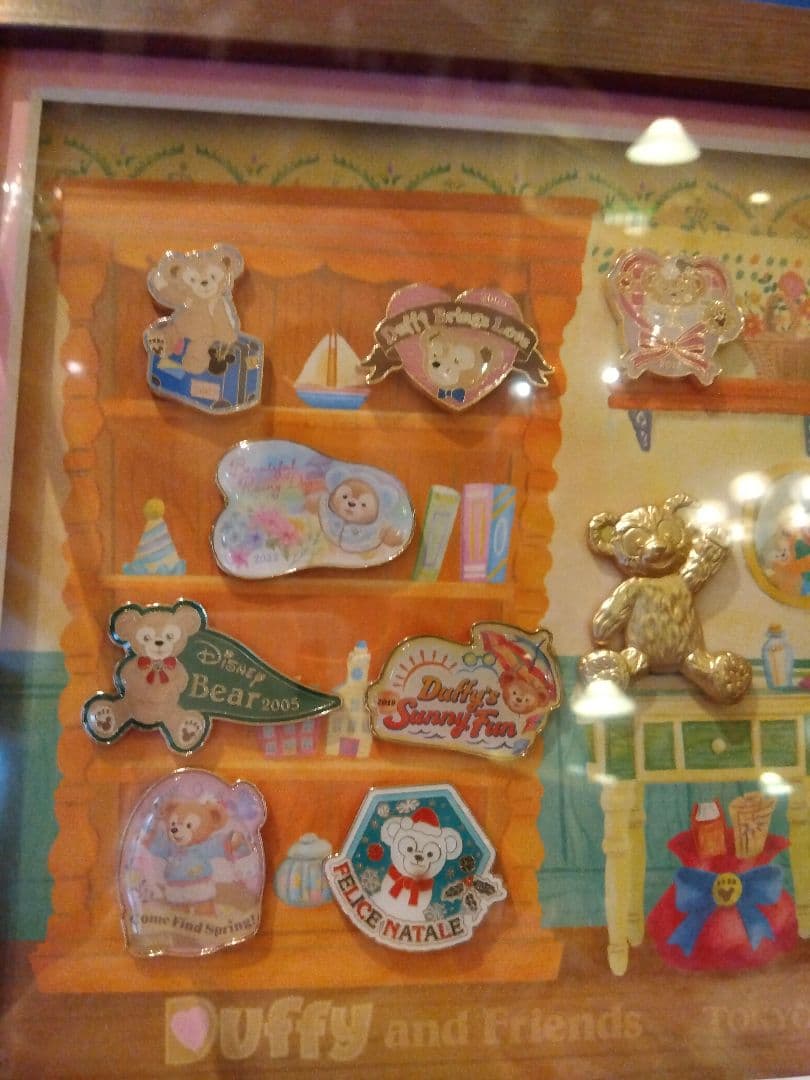 ディズニー ダッフィー ピンバッジ セット