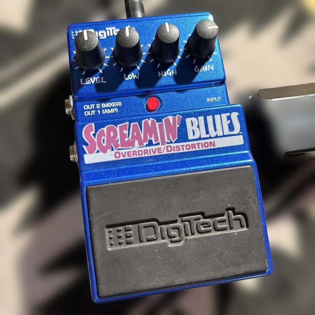 DigiTech Screamin' Blues (化粧箱、取扱説明書類)