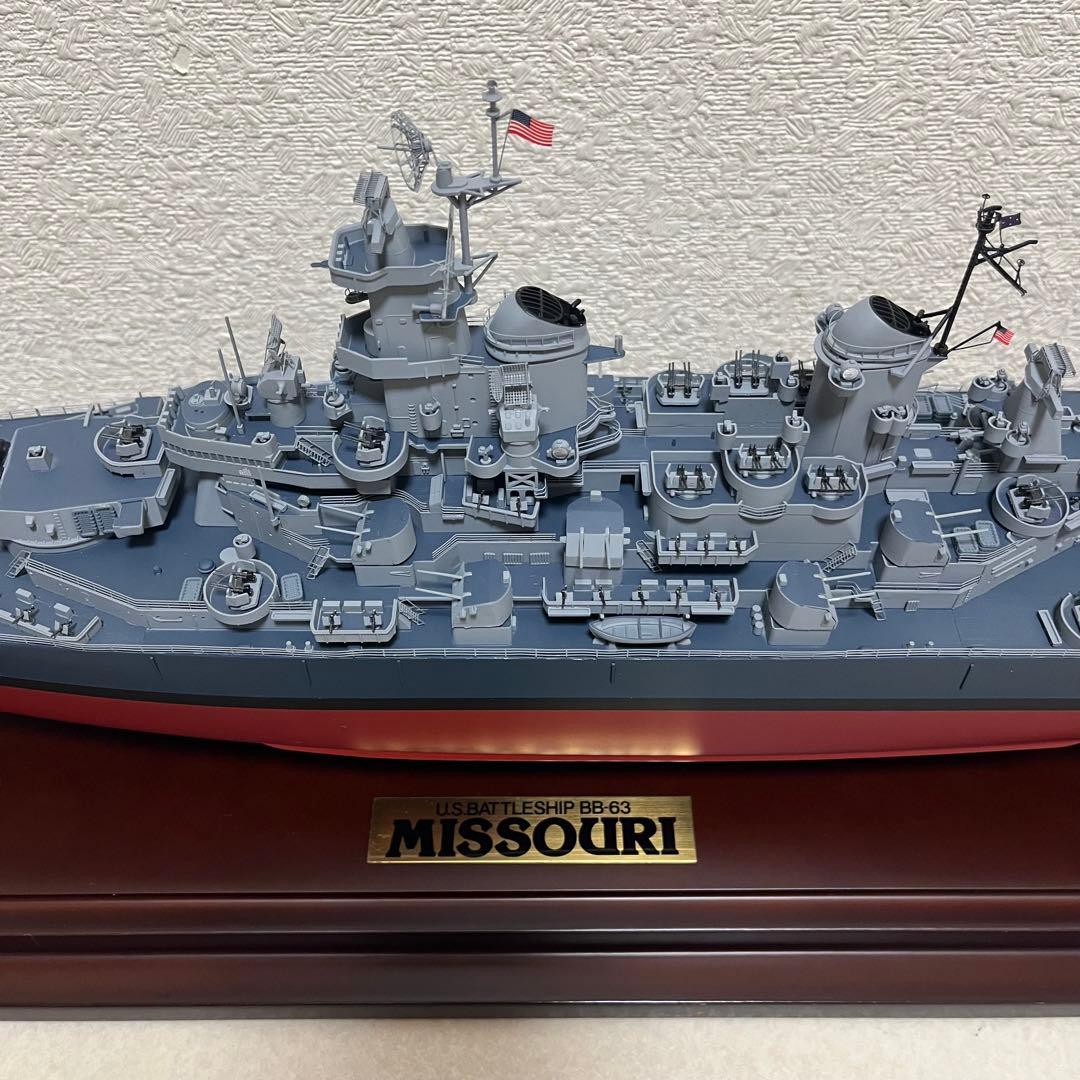 希少 タミヤ マスターワークコレクション 1/350 アメリカ海軍 戦艦ミズーリ