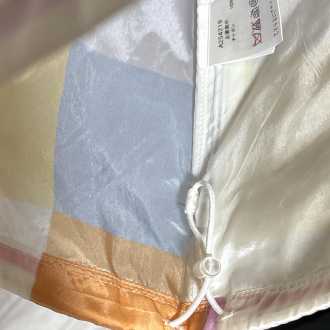 アルチビオ ナイロン ジップジャケット archivio 半袖 チェック