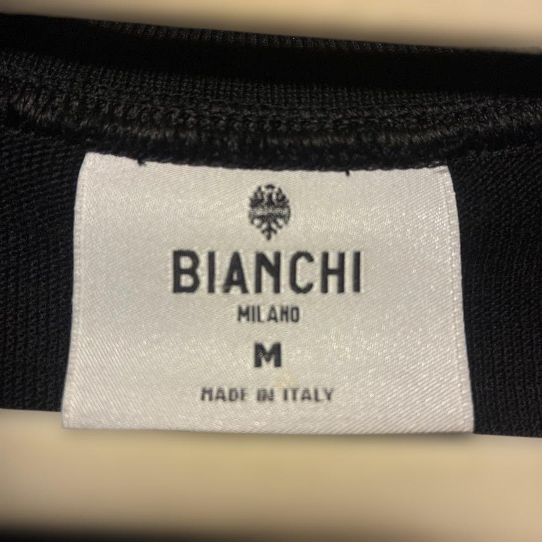 【希少】Bianchi サイクルジャージ ブラック M レア
