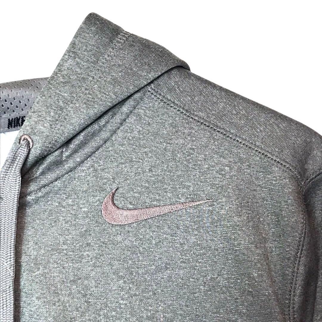 NIKE ナイキ　上下セットアップ　トレーニングウェア　スウッシュロゴ　グレー