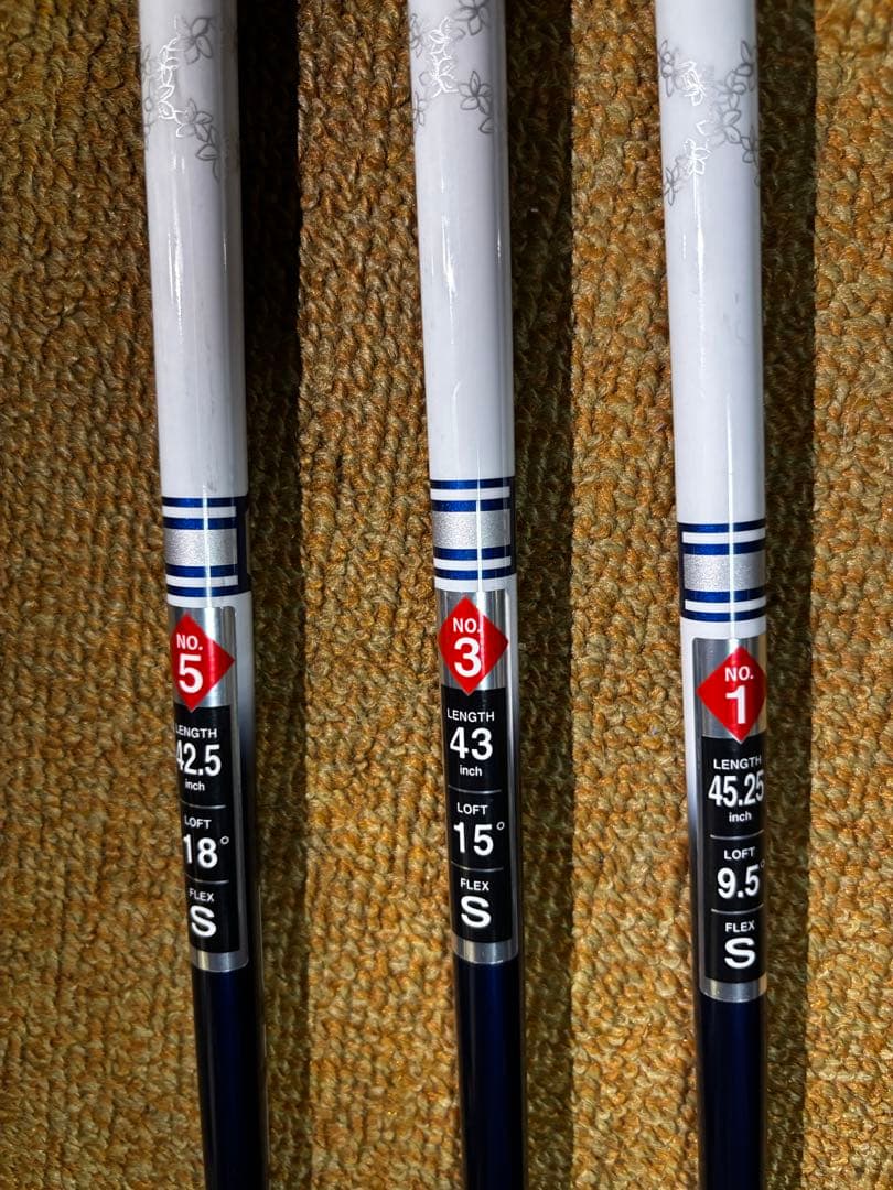 値下げ！！美品　スリクソンzx5(1W,3W,5W)3本セット