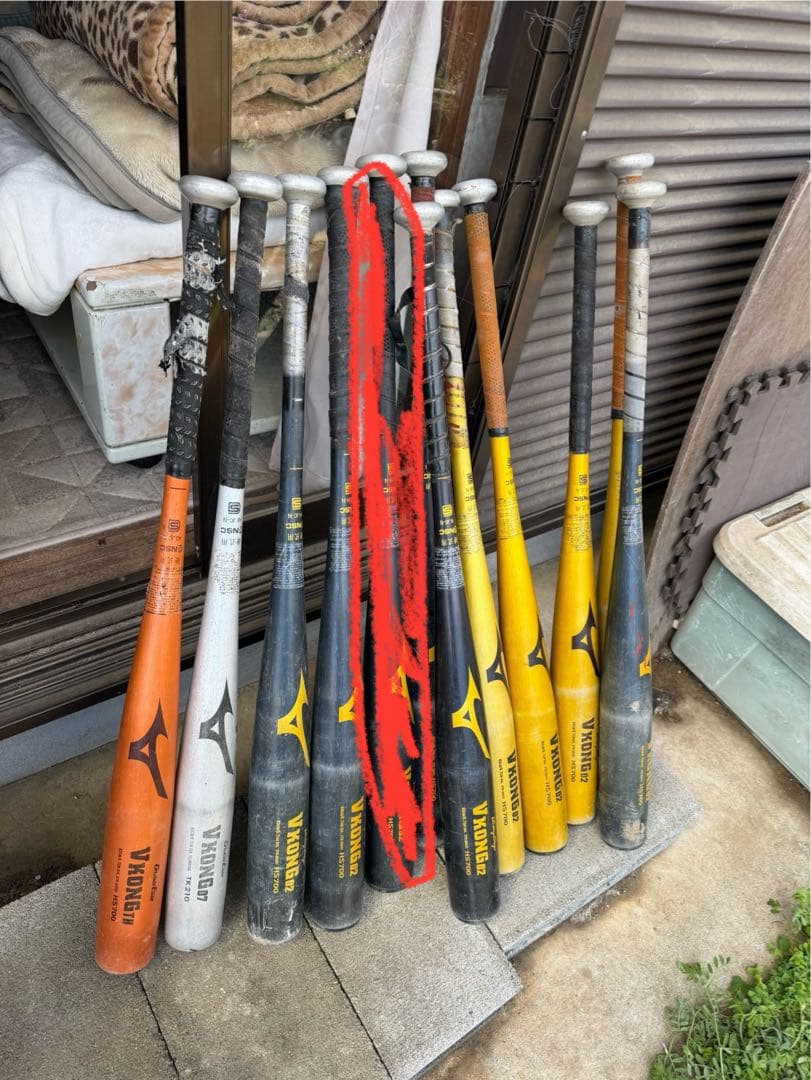 Mizuno ミズノ Vコング硬式バット 12本セット 【バラ売り可】