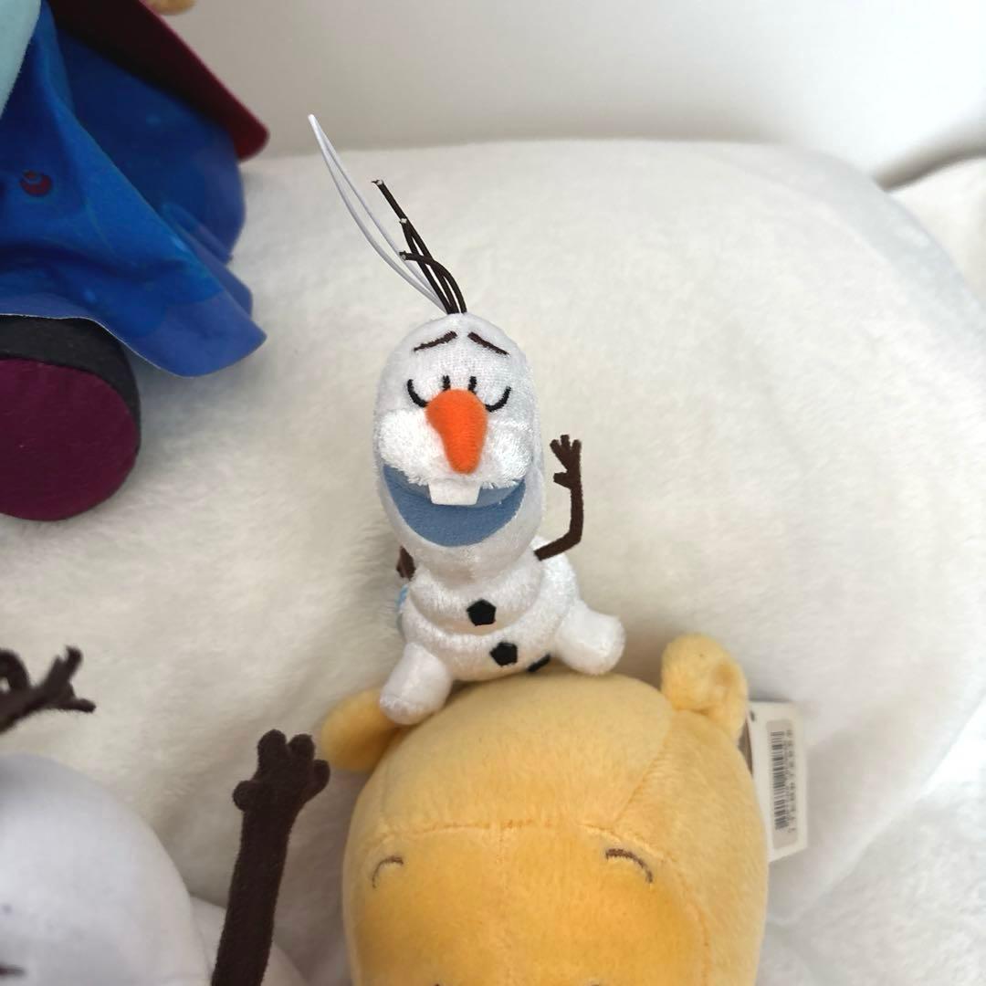 【Disney】キャラクター　ぬいぐるみ　28体まとめ　プーさん　アナ雪　白雪姫