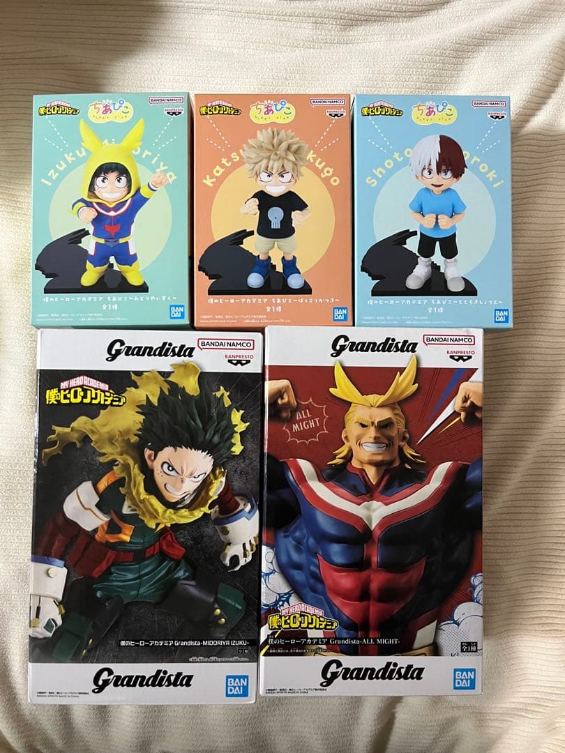 僕のヒーローアカデミア　チアピコ　グランディスタ　セット売り