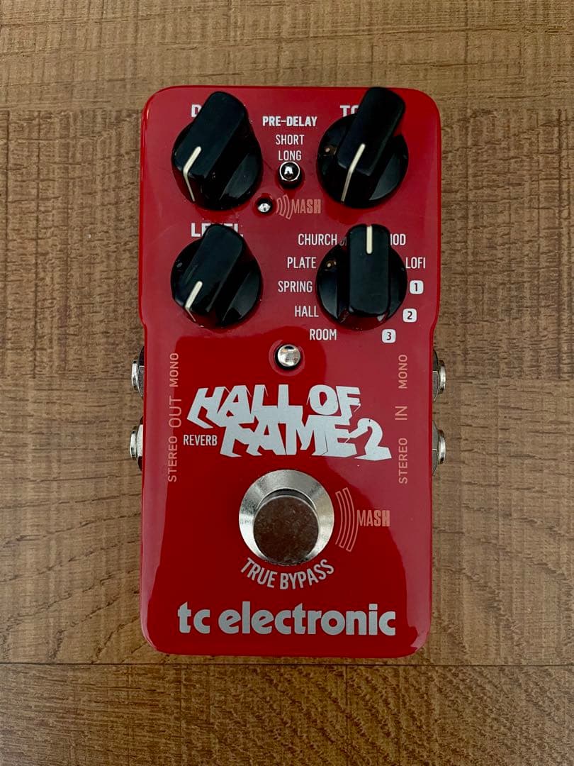 ギター tc electronic HALL OF FAME 2 reverb