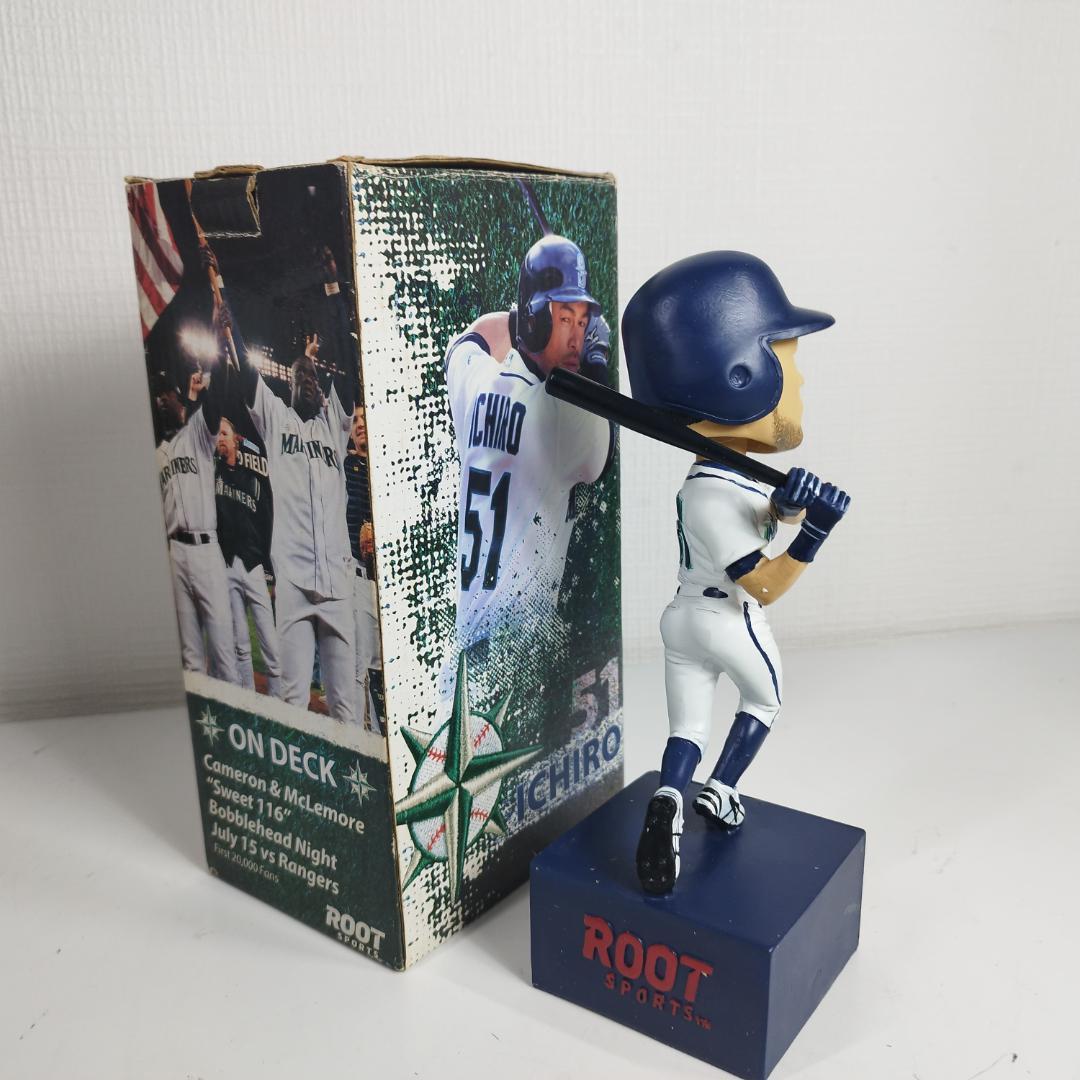 イチロー ヒットカウンター ボブルヘッド フィギュア 記念品 新品 マ ITTO