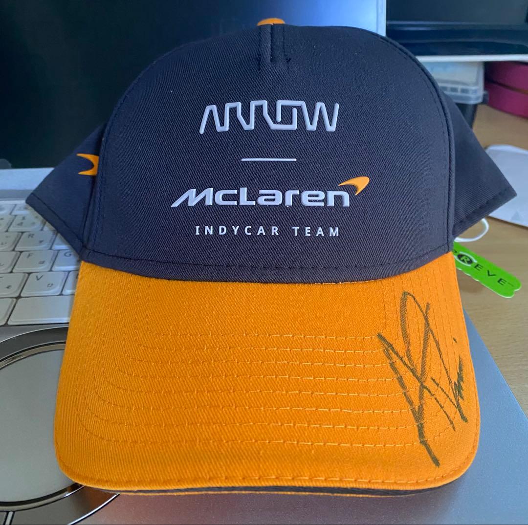 Mclaren Cap ランド・ノリス サイン入り 2025年世界チャンピオン