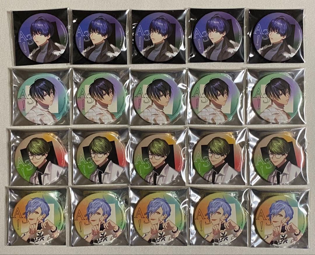 A3! vivid 缶バッジ 40点セット