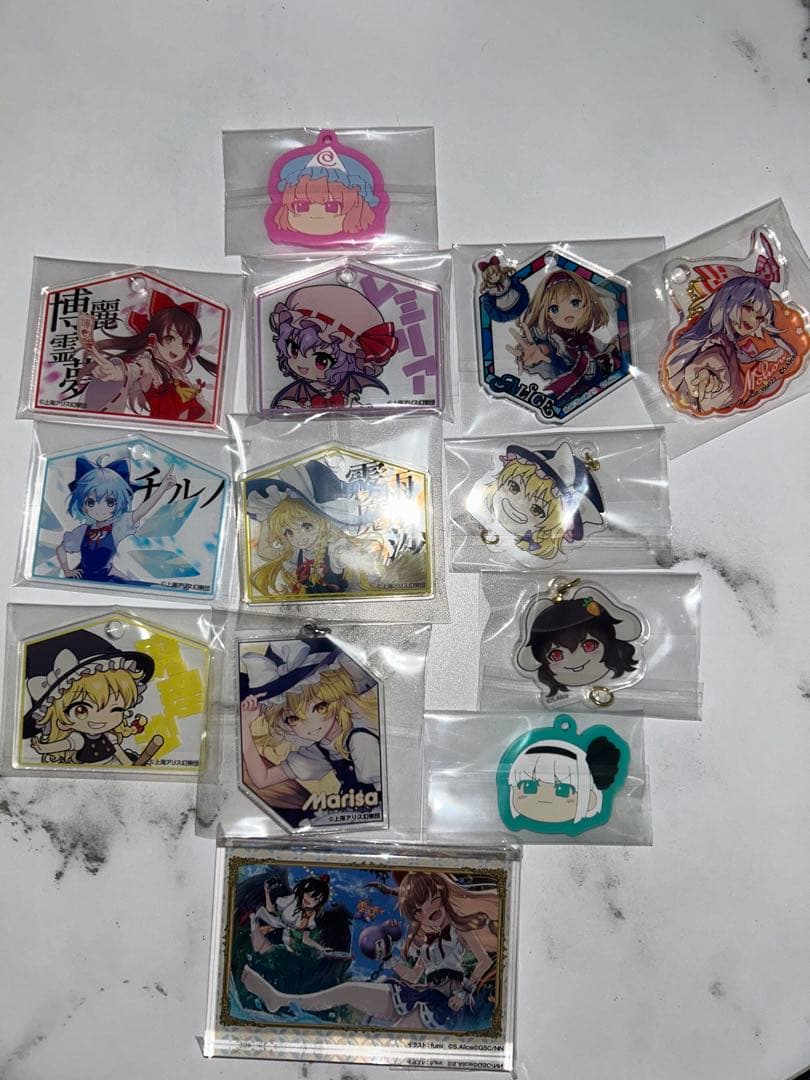 3/22まで 東方project 東方ロストワード　キーホルダー　美品