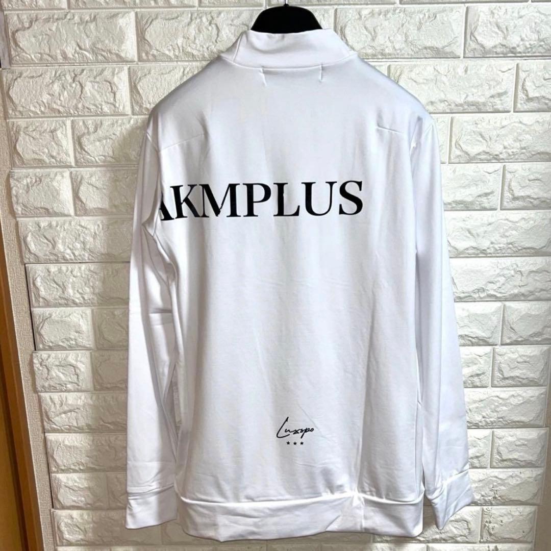 【新品】LUXEAKMPLUS AKM／厚手 モックネック ゴルフウェア