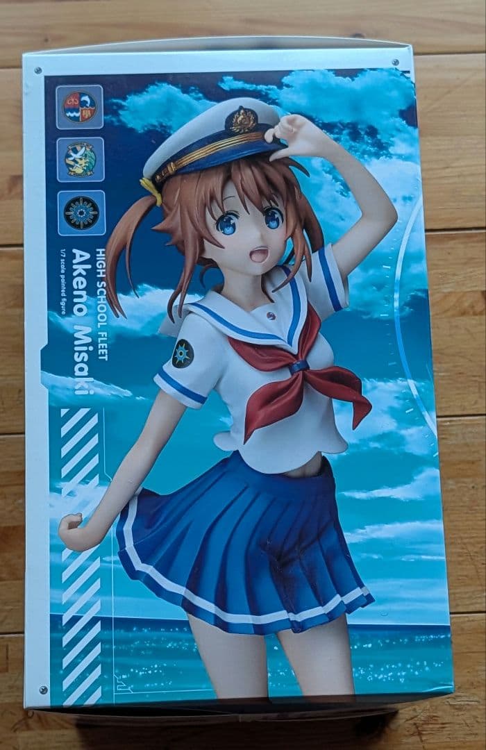 ハイスクール・フリート　岬明乃　1/7スケールフィギュア　ボード付き