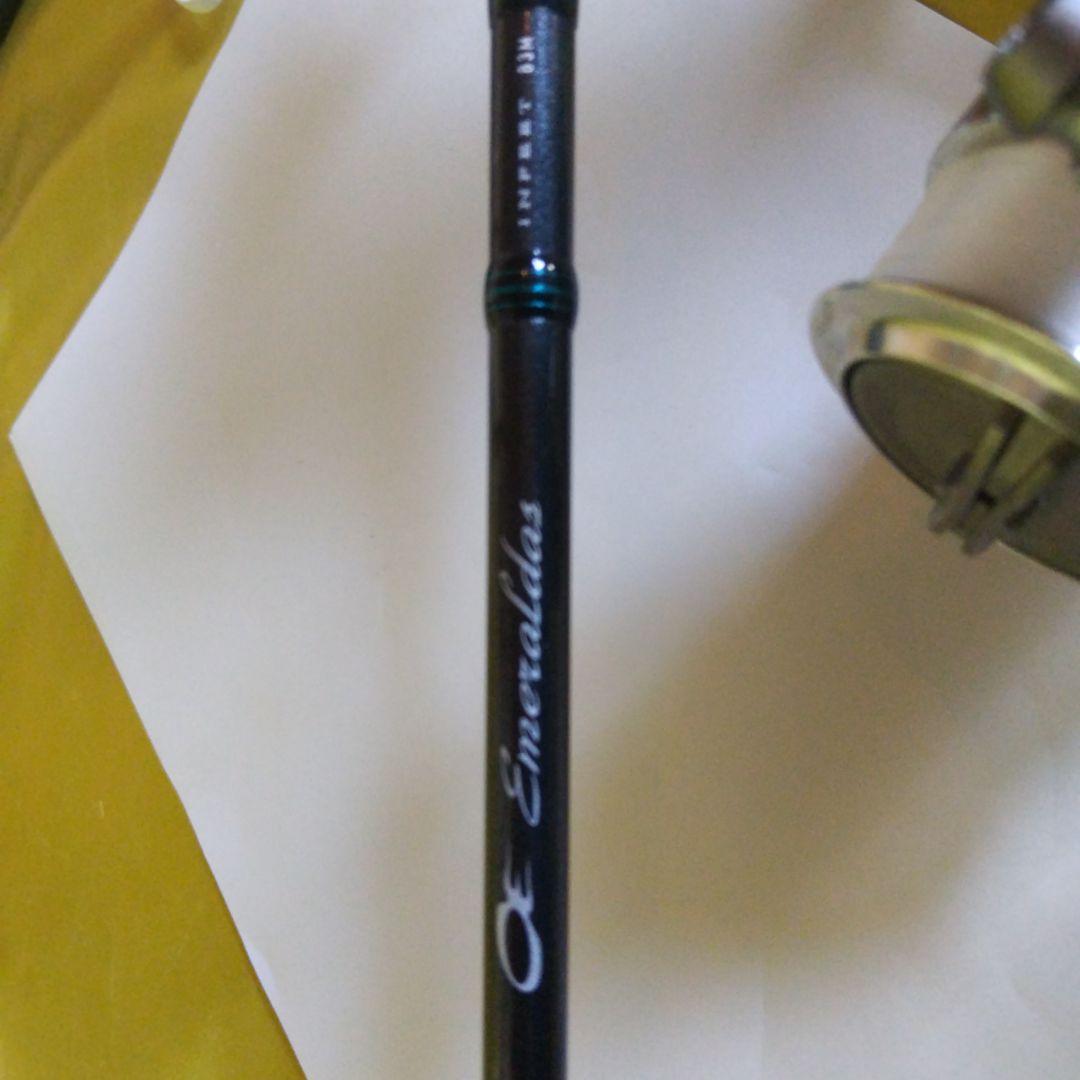 美品、 Daiwa Emeraldas ロッド 2.5M ケース付き