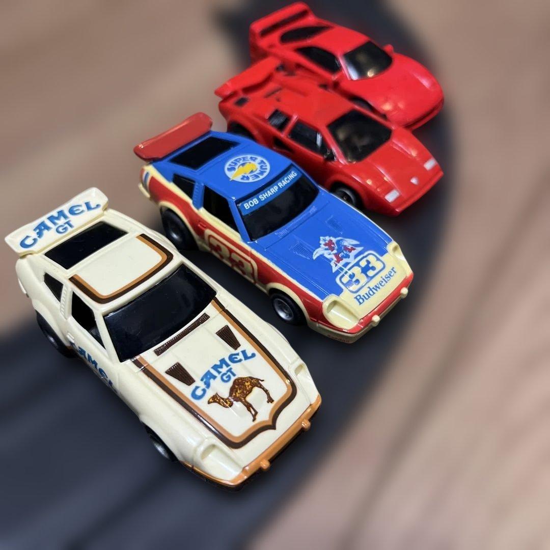★4台 HOスロットカー フェラーリ チューンナップカウンタック