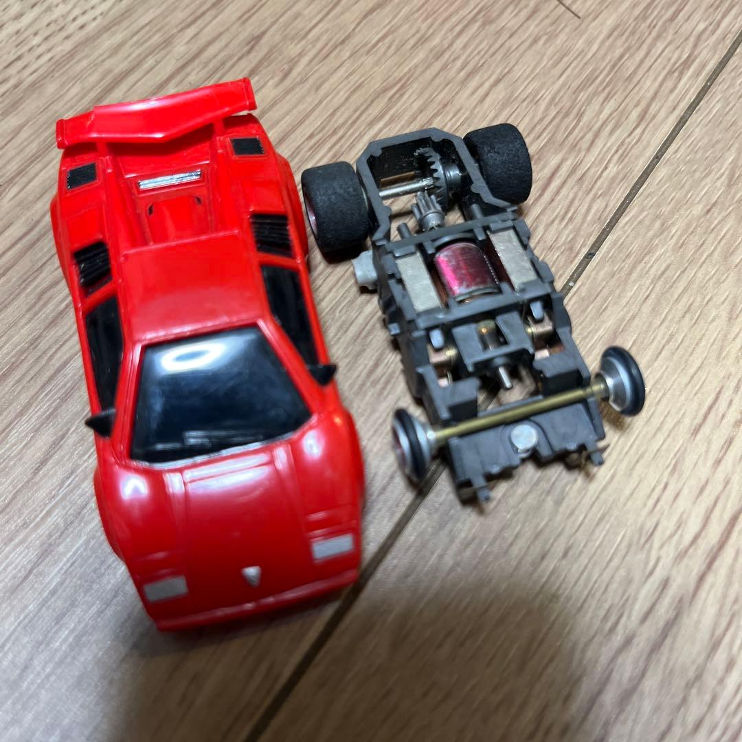 ★4台 HOスロットカー フェラーリ チューンナップカウンタック