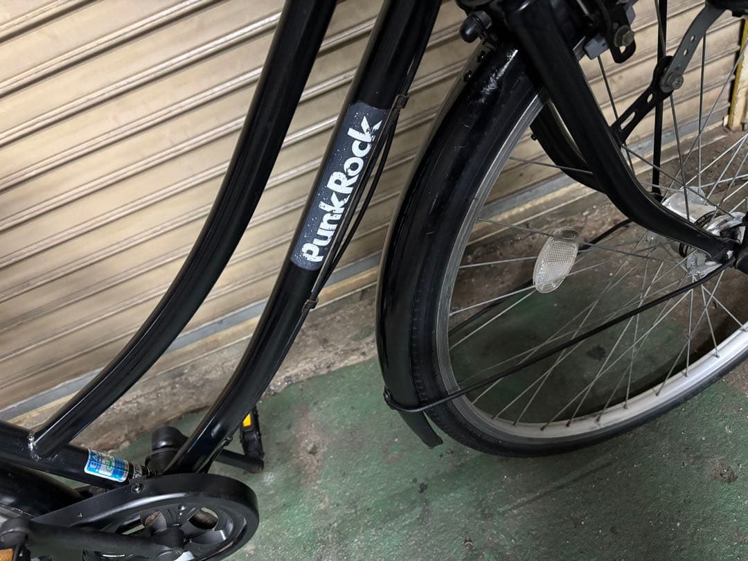 『大阪市内無料配達』中古自転車　27インチ　オートライト　変速付き
