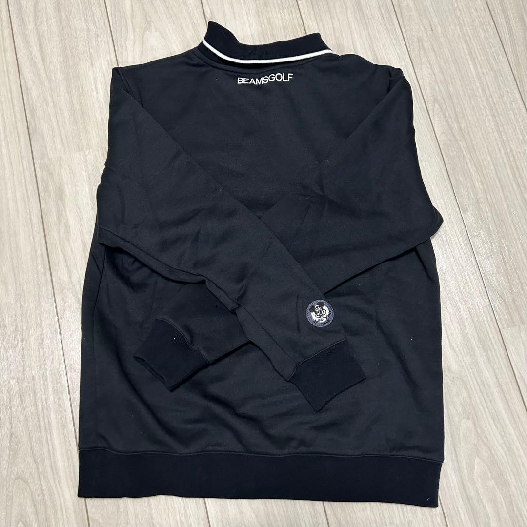 BEAMS GOLF ミッキーマウス ポロシャツ M ブラック
