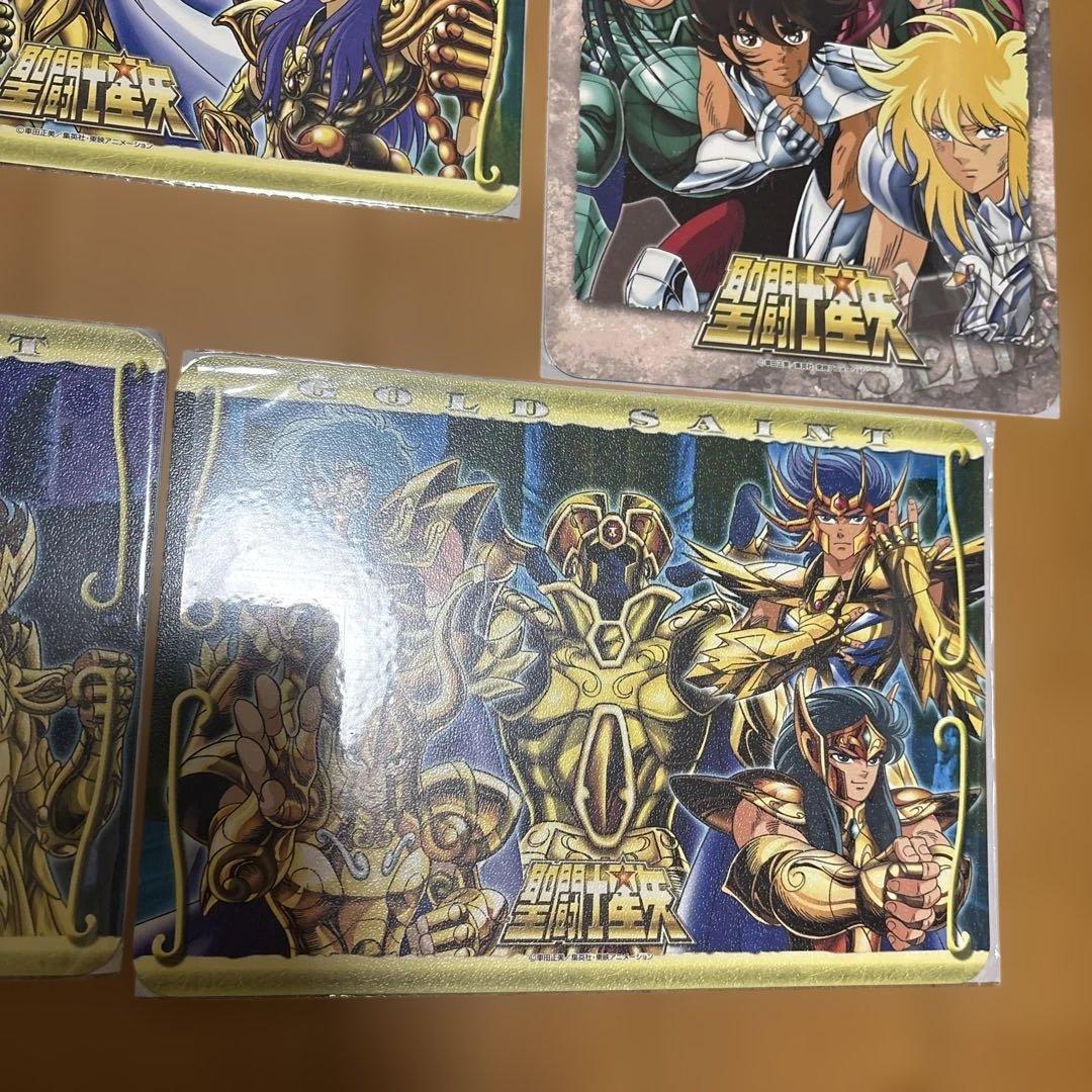 聖闘士星矢 ミニマウスパッド、パットダス8枚セット当時物