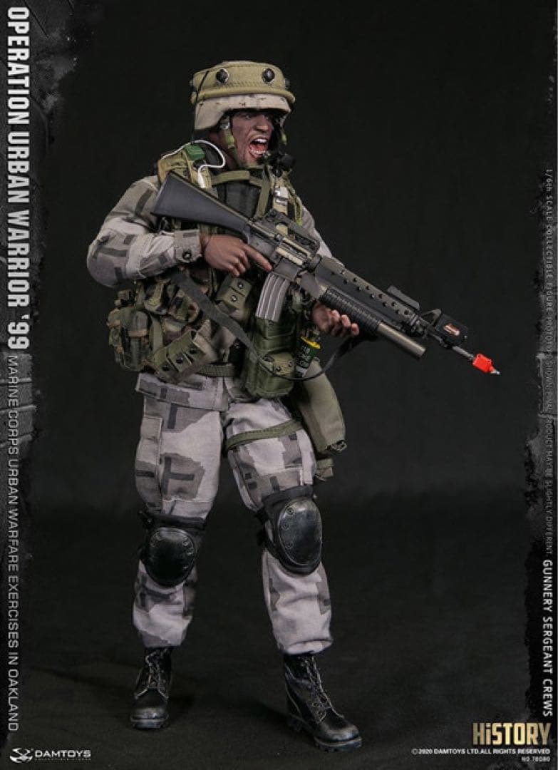 DAMTOYS78080アメリカ海兵隊アーバンウォリアー作戦クルース一等軍曹