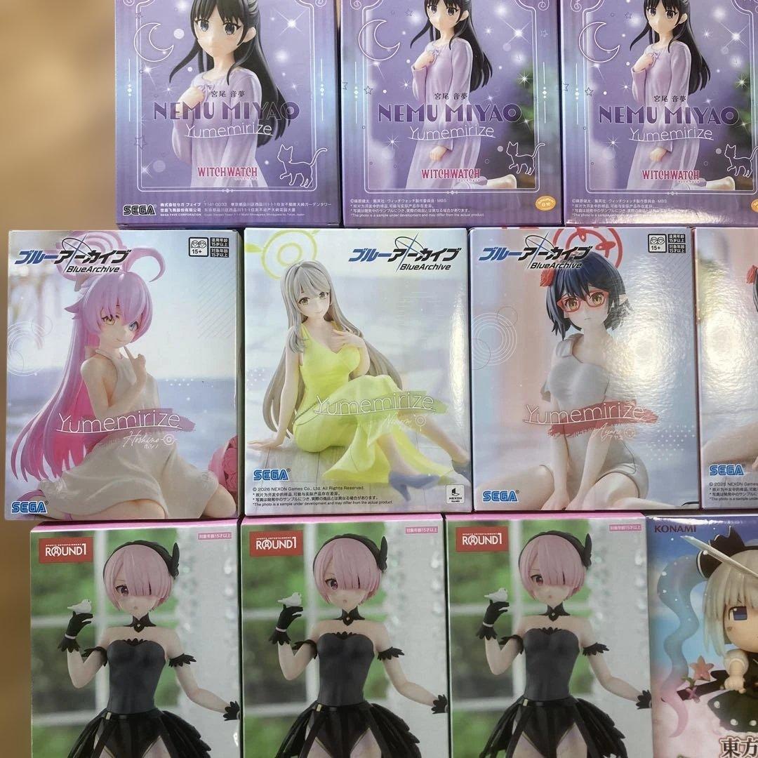 最新美少女プライズフィギュア　22個
