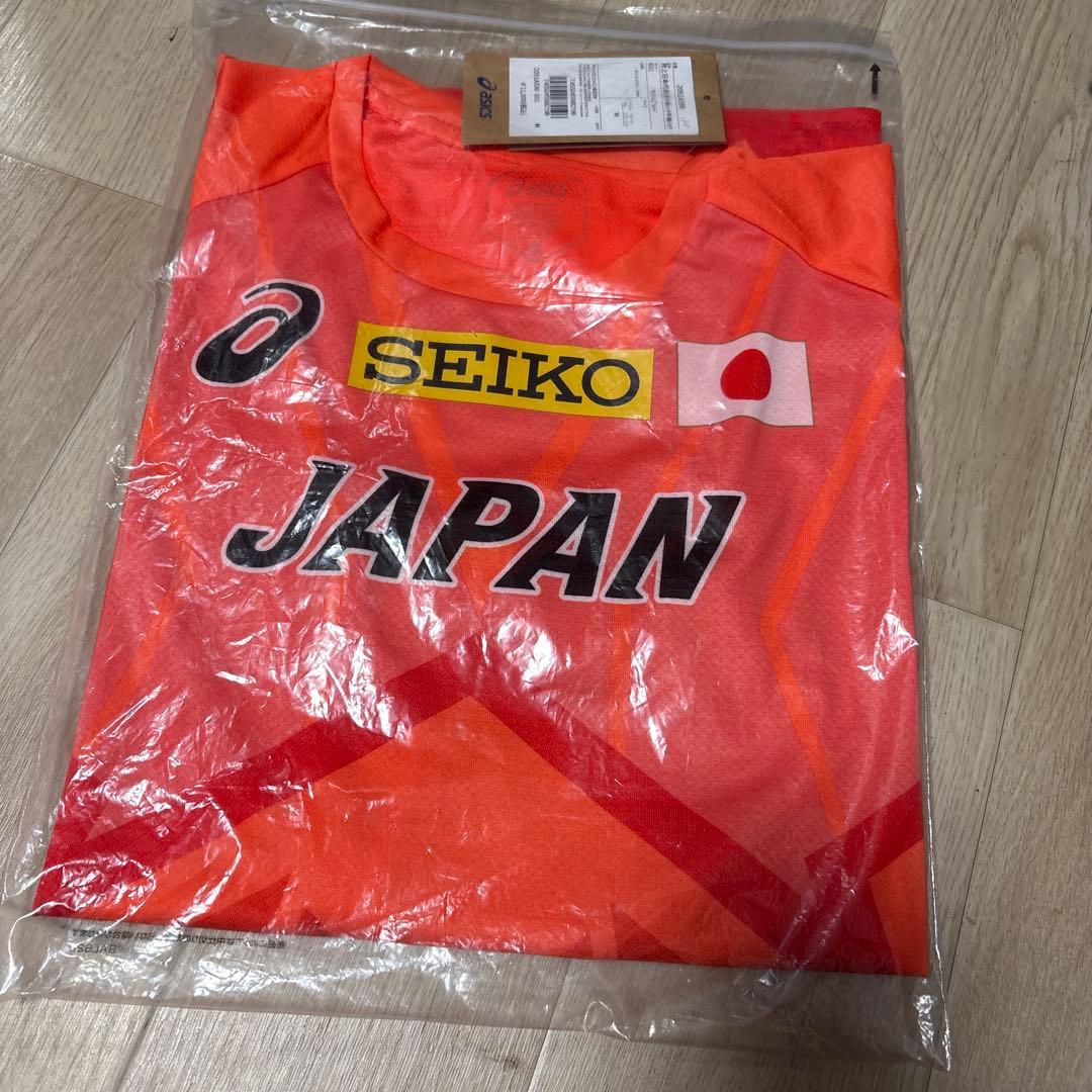 asics陸上日本代表Tシャツ