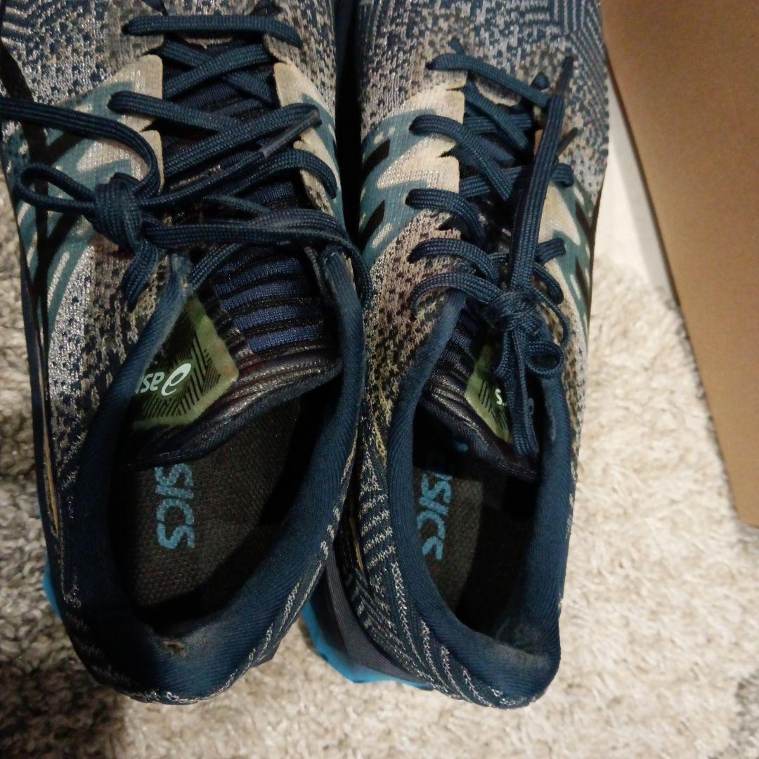 ASICS Gel-Quantum 180 ネイビー/グレー25.5サイズ