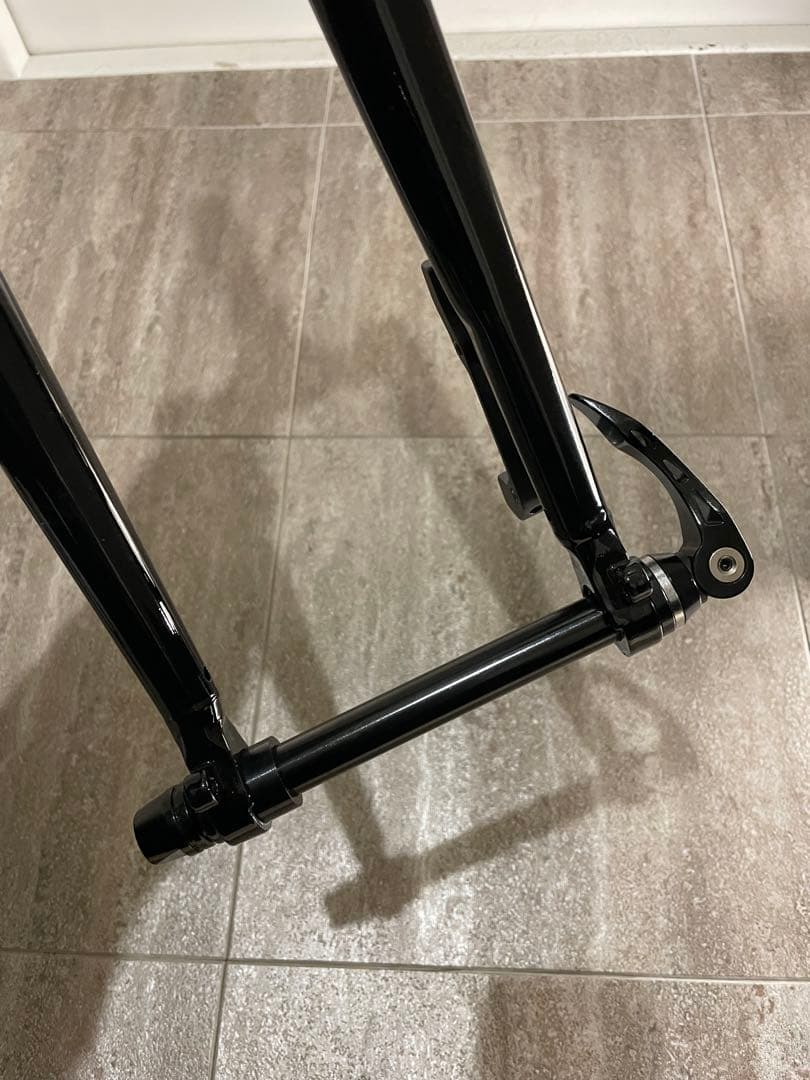 美品 26/650B/29クロモリ フロントフォーク　15×110㎜ グラベル