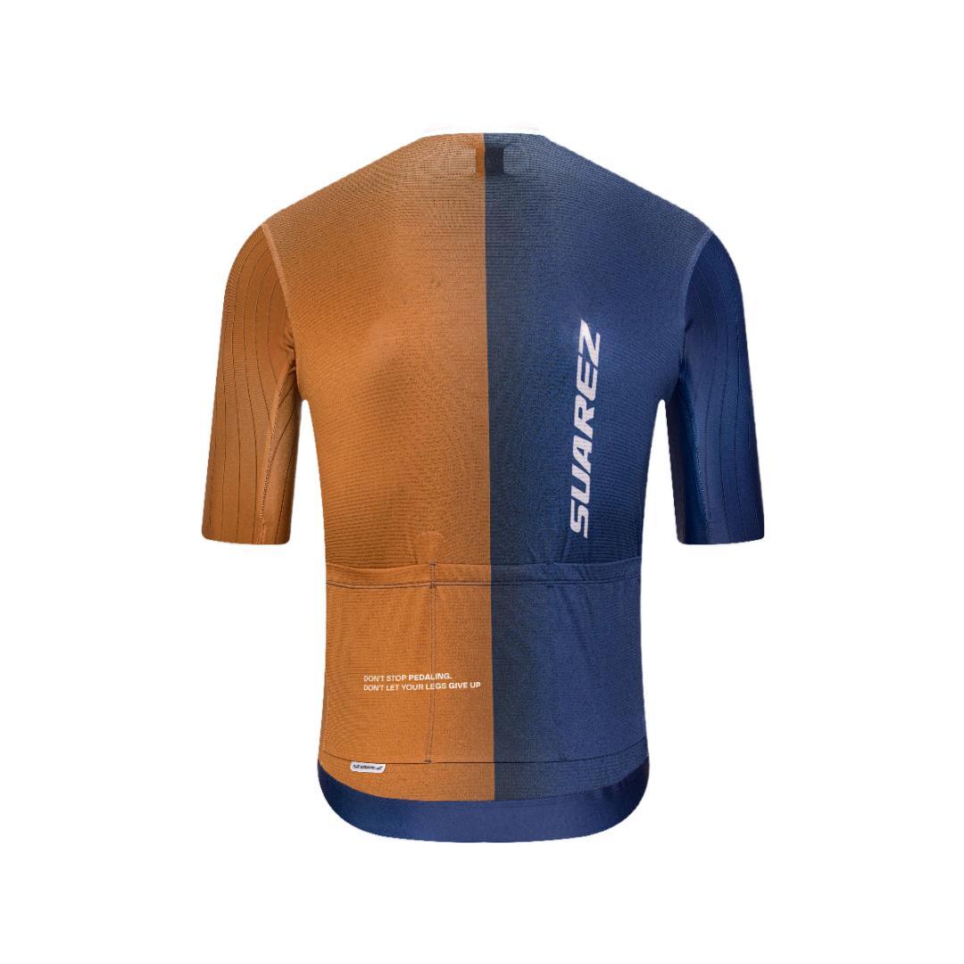 新品サイクルジャージ　SUAREZ　テラコッタ（S)