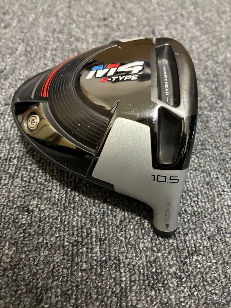 テーラーメイド　M4 タイプD ドライバー 10.5°　ヘッドのみ