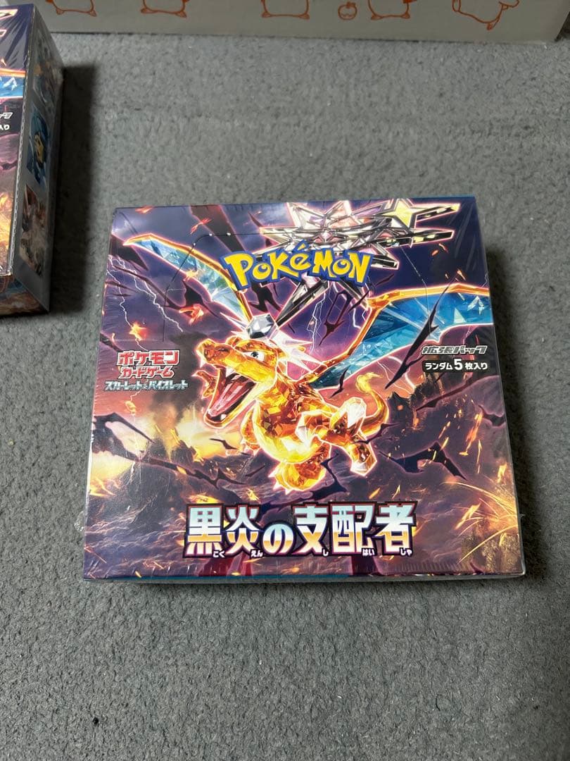 s*i様 ポケモンカード　黒煙の支配者　3box シュリンク付き