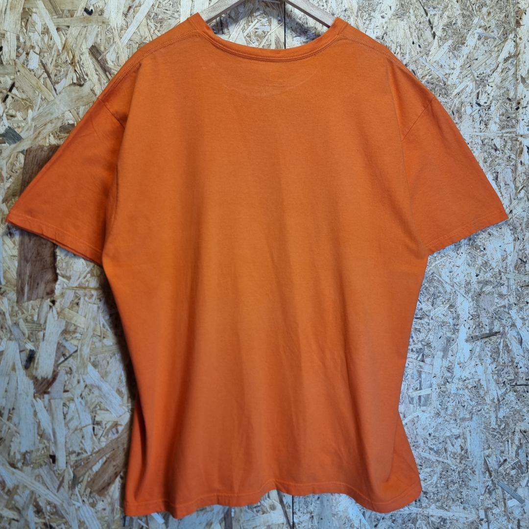 古着USA アメカジ オレンジ オーバーサイズ2XL  MLB