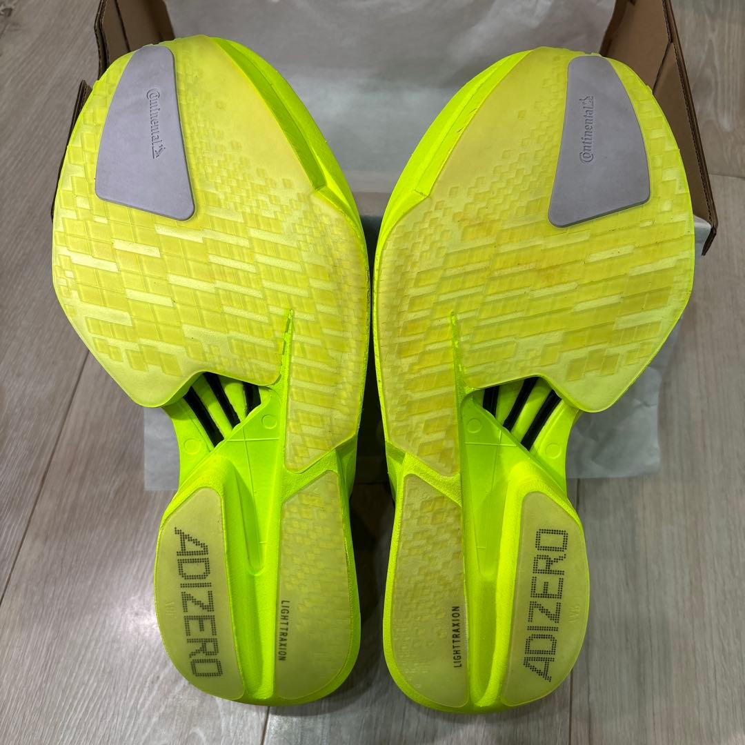 adidas ADIOS PRO 4 黄色 25.5