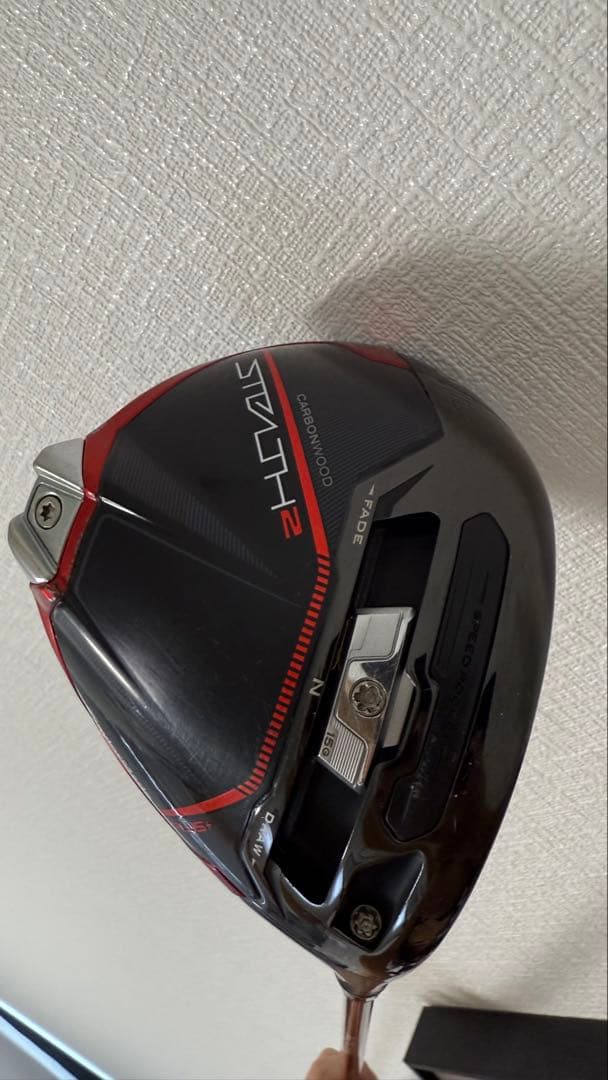 【美品】テーラーメイド ステルス2ドライバー 10.5度　ベンタスTRレッド5S