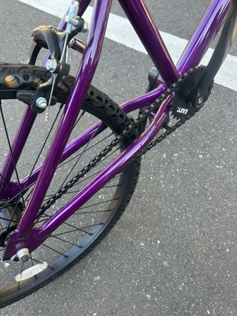 ライダーズカフェ　EASY 24inc BMX パープル