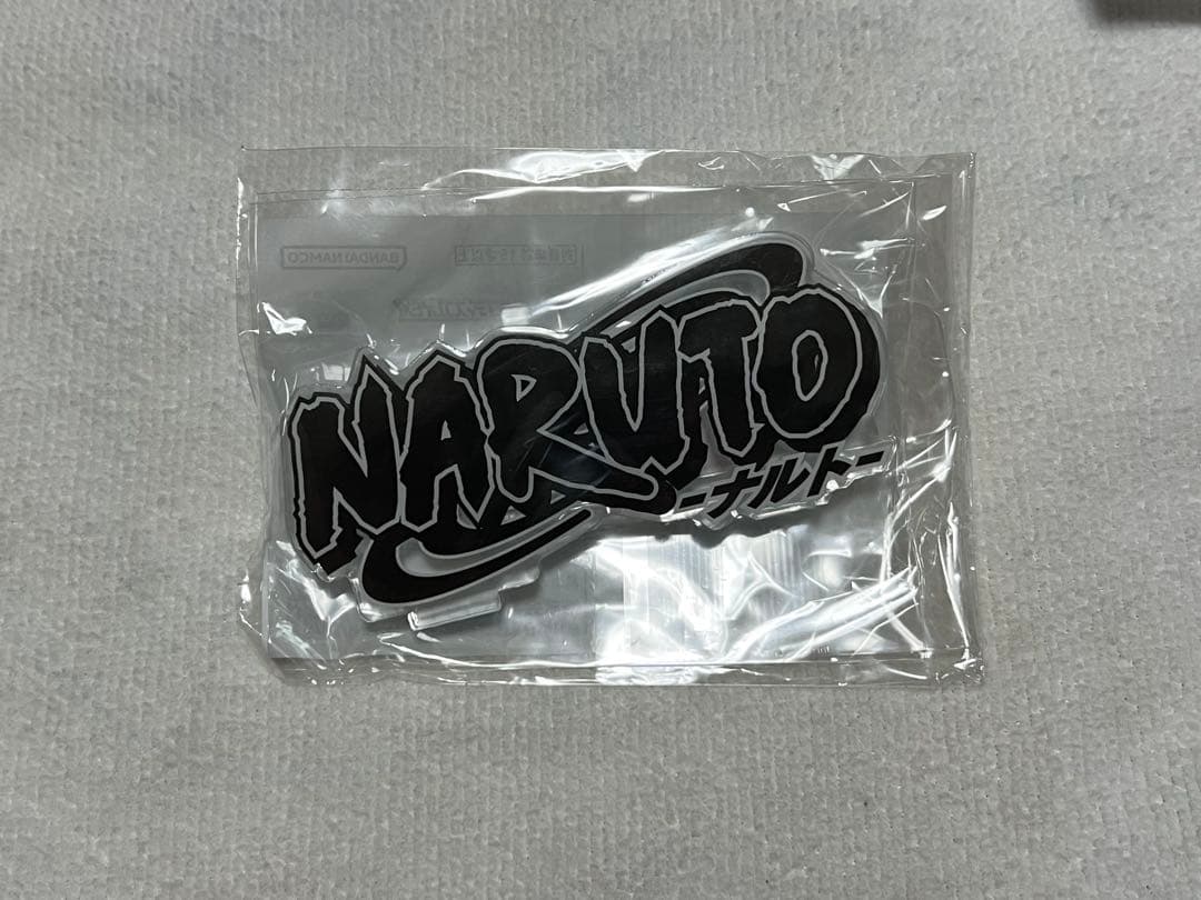 アクリルロゴディスプレイEX NARUTO -ナルト- ブラック