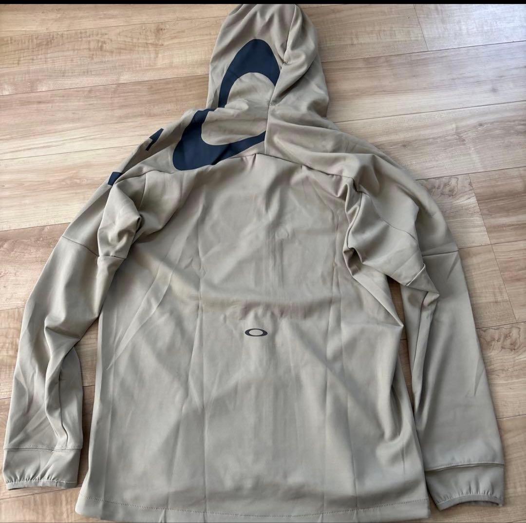 新品　オークリー　メンズ　トレーニングジャケット　ストレッチ　フード　2XL