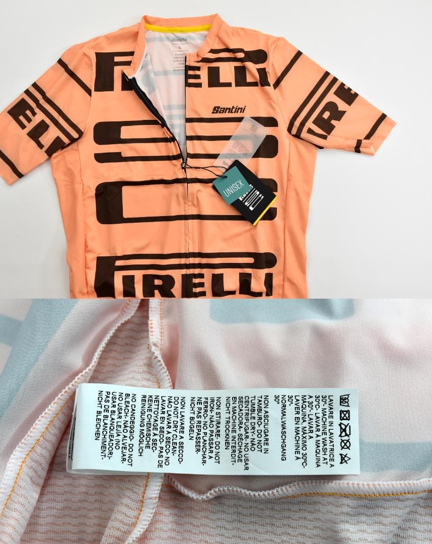 Pirelli Sport Club ジャージ size:L フルオ オレンジ
