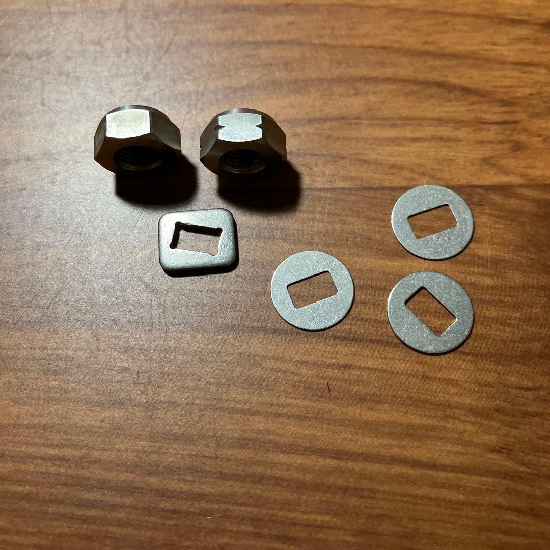 美品　シマノ用　7×4 SOM AG37 シルバー　タイラバ　ジギング