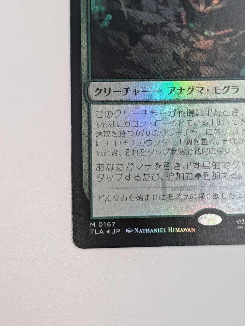 MTG　アナグマモグラの仔　foil