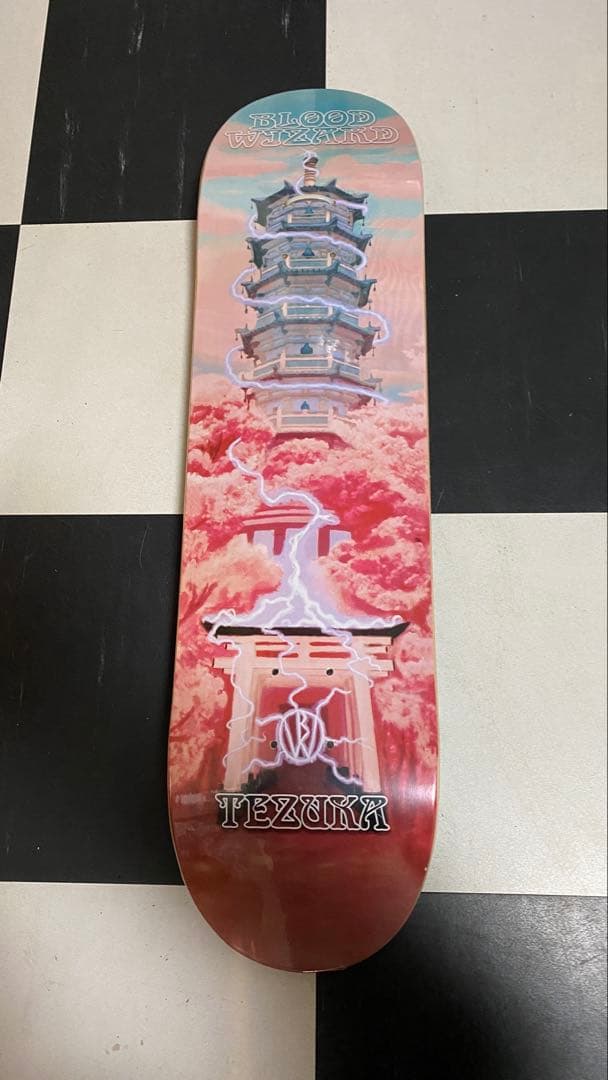 BLOOD WIZARD マミテズカ スケートボードデッキサイズ8新品
