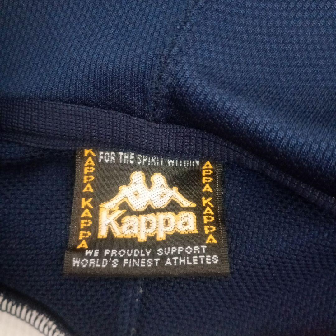 Kappa カッパ フードジャージ上下セットアップ メンズM 刺繍ロゴ 日本製