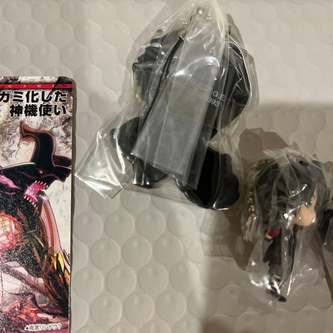 ゴッドイーター リンドウ レン キーホルダー カード フィギュア