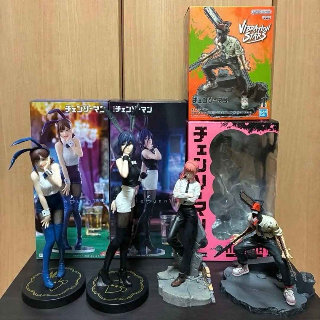 コトブキヤ　マキマ、チェンソーマン、レゼ、コベニ　フィギュア4体セット