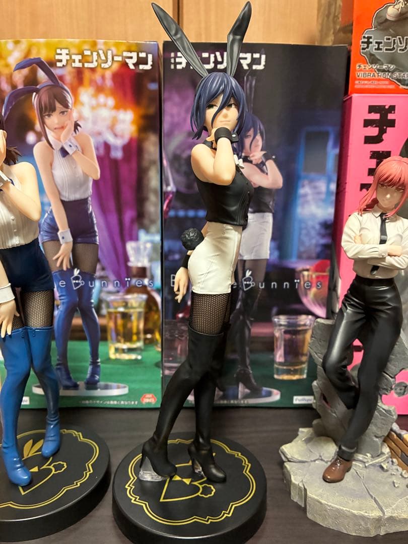 コトブキヤ　マキマ、チェンソーマン、レゼ、コベニ　フィギュア4体セット